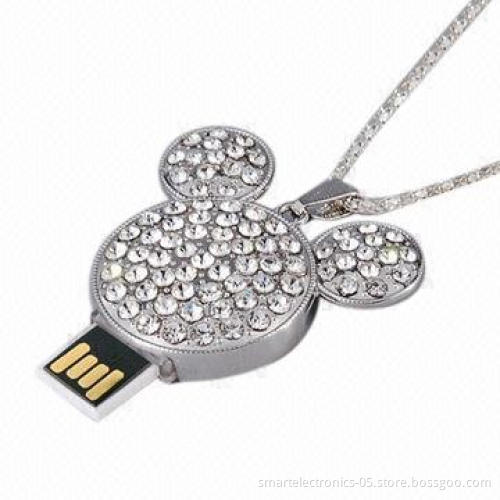 Jewelry Cat Cartoon USB Flash Drives